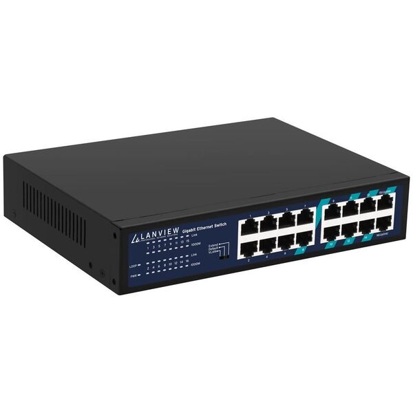 Lanview LVN-1U-16PORT-1G bez kategorii