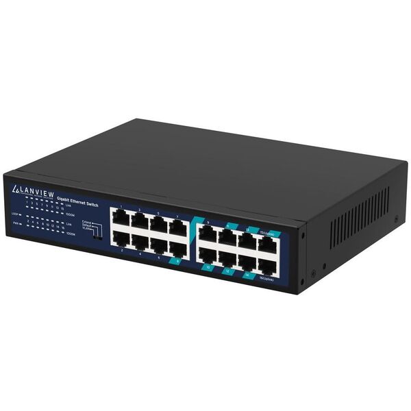 Lanview LVN-1U-16PORT-1G bez kategorii