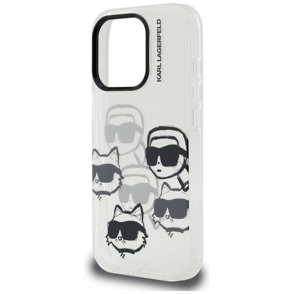 ETUI PRZEZROCZYSTE KARL LAGERFELD DO IPHONE 16 PRO, Bezbarwne, Eleganckie