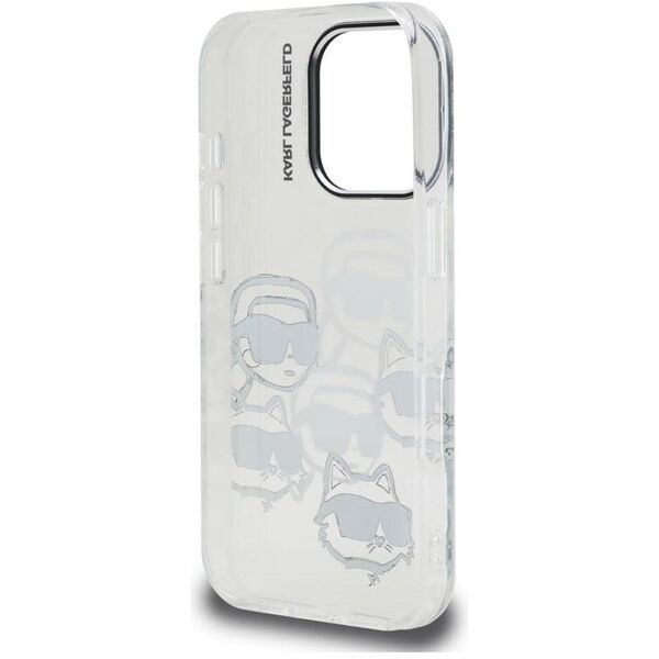 ETUI PRZEZROCZYSTE KARL LAGERFELD DO IPHONE 16 PRO, Bezbarwne, Eleganckie