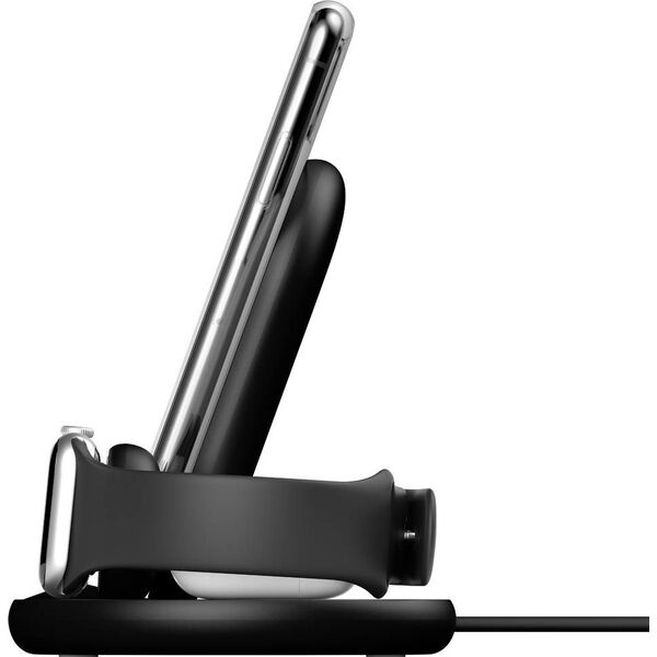 Ładowarka Belkin Wireless 3in1 Indukcyjna 2 A (WIZ001VFBK)