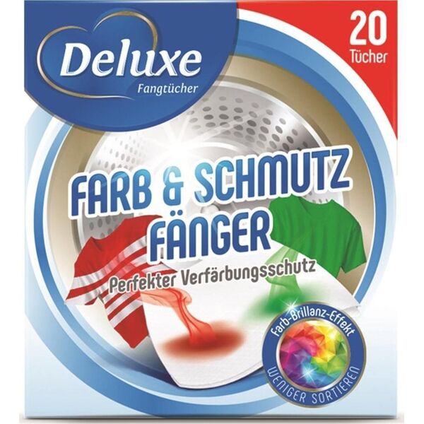 Deluxe DELUXE Chusteczki wyłapujące kolor 20 szt.