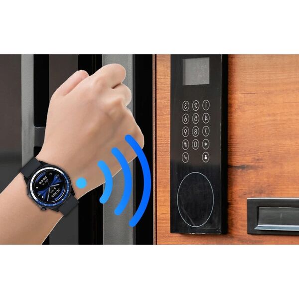 Smartwatch BlitzWolf BW-AR1 1.43" AMOLED BT 3.0 / 5.3 (czarny)