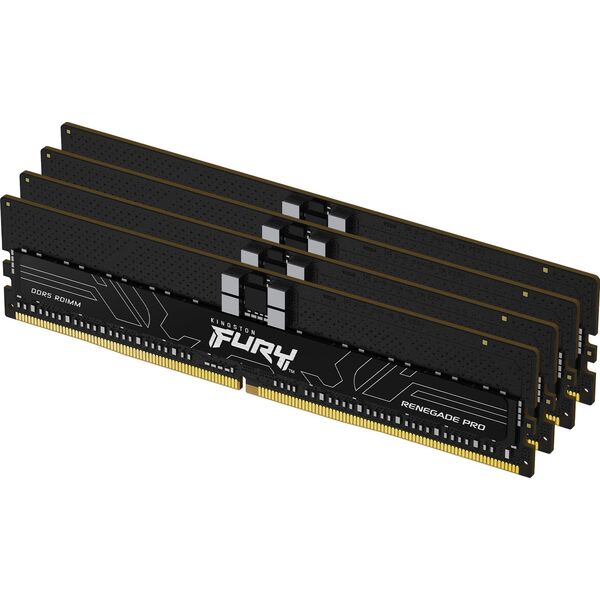 KINGSTON 64GB 6400MT/s DDR5 ECC Reg CL32 DIMM Kit of 4 FURY Renegade Pro EXPO