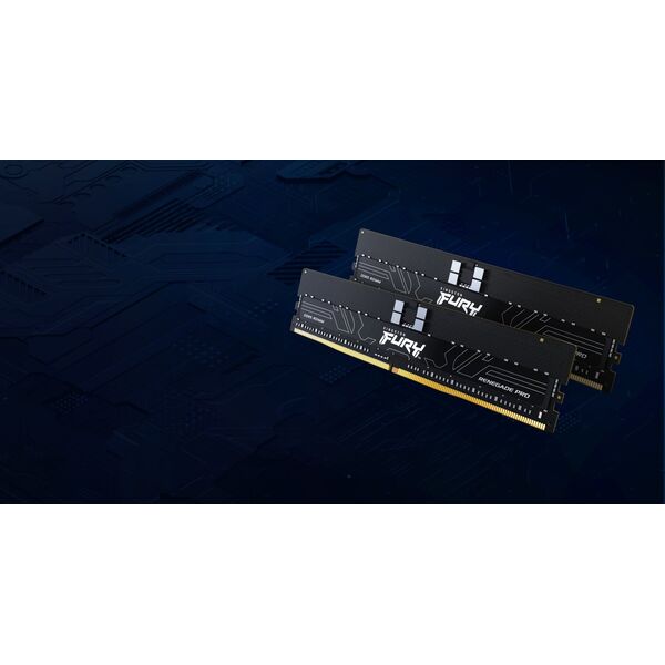 KINGSTON 64GB 6400MT/s DDR5 ECC Reg CL32 DIMM Kit of 4 FURY Renegade Pro EXPO