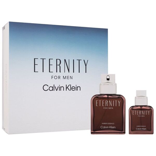 SET CALVIN KLEIN Eternity For Men Amber Essence Parfum Intense spray 100ml + Parfum Intense spray 30ml