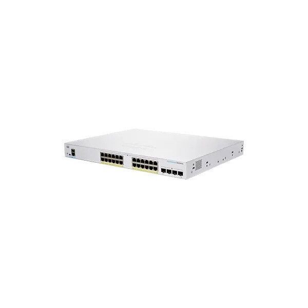 Cisco CBS250-24P-4X-EU-RF łącza sieciowe Zarządzany L2/L3 Gigabit Ethernet (10/100/1000) Srebrny