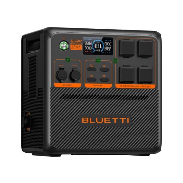 BLUETTI Portable Power Station AC240P-Black-EU Premium 240 S - 1843Wh