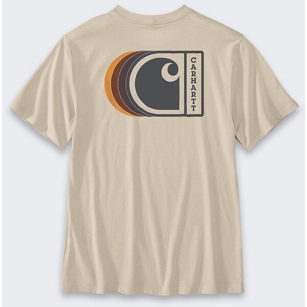 Koszulka Carhartt C Graphic OAT MILK