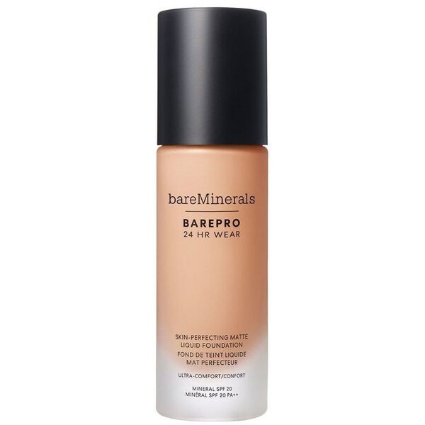 bareMinerals BarePro 24HR Wear Skin-Perfecting Matte Liquid Foundation SPF20 matujący podkład w płynie Medium 30 Cool 30ml