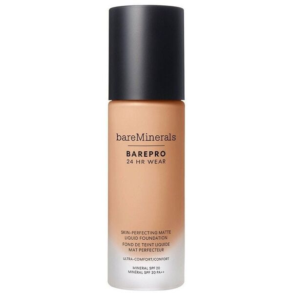 bareMinerals BarePro 24HR Wear Skin-Perfecting Matte Liquid Foundation SPF20 matujący podkład w płynie Medium 32 Cool 30ml