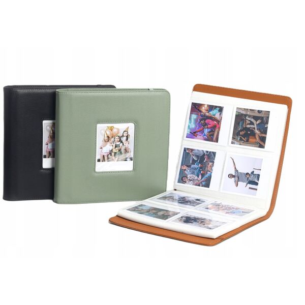 Album Na Zdjęcia Do Zdjęć 288 Szt Fuji Instax Wide 400 / 300 / Polaroid 600 / Now / Zielony
