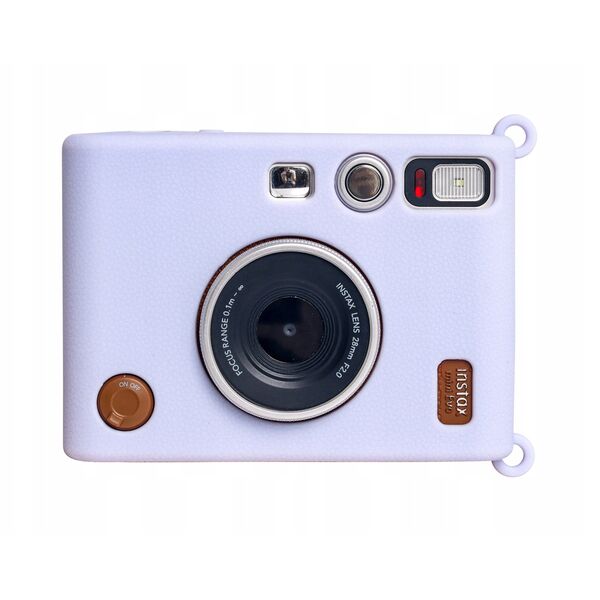Futerał Etui Pokrowiec Case Silikon Fuji Fujifilm Instax Mini Evo / Fioletowy