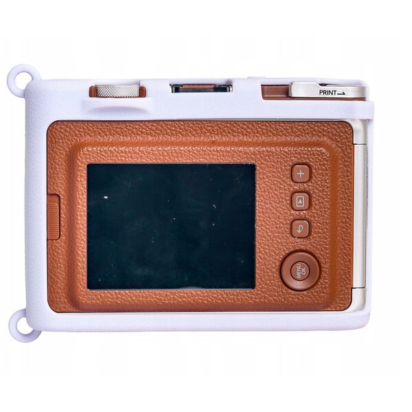 Futerał Etui Pokrowiec Case Silikon Fuji Fujifilm Instax Mini Evo / Fioletowy