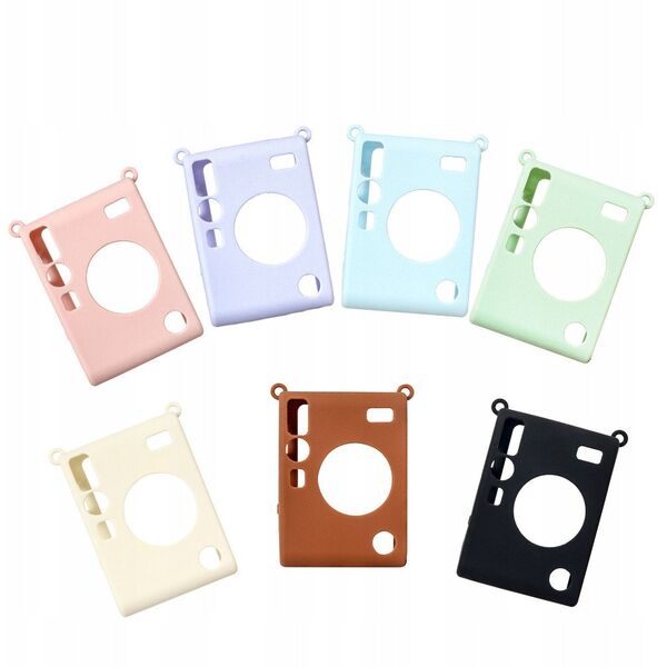 Futerał Etui Pokrowiec Case Silikon Fuji Fujifilm Instax Mini Evo / Fioletowy