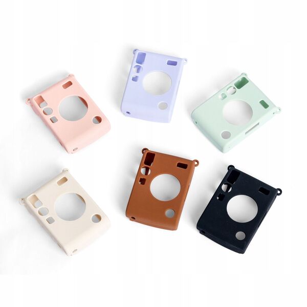 Futerał Etui Pokrowiec Case Silikon Fuji Fujifilm Instax Mini Evo / Fioletowy