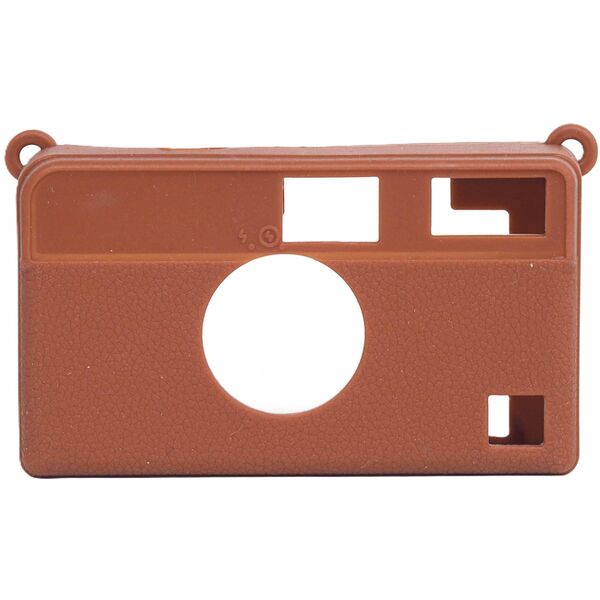 Futerał Etui Pokrowiec Case Silikon Kodak Ektar / H35 / H35n / Ultra F9 / Brązowy