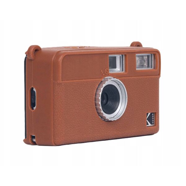 Futerał Etui Pokrowiec Case Silikon Kodak Ektar / H35 / H35n / Ultra F9 / Brązowy
