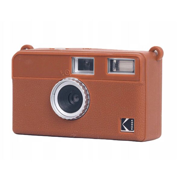 Futerał Etui Pokrowiec Case Silikon Kodak Ektar / H35 / H35n / Ultra F9 / Brązowy
