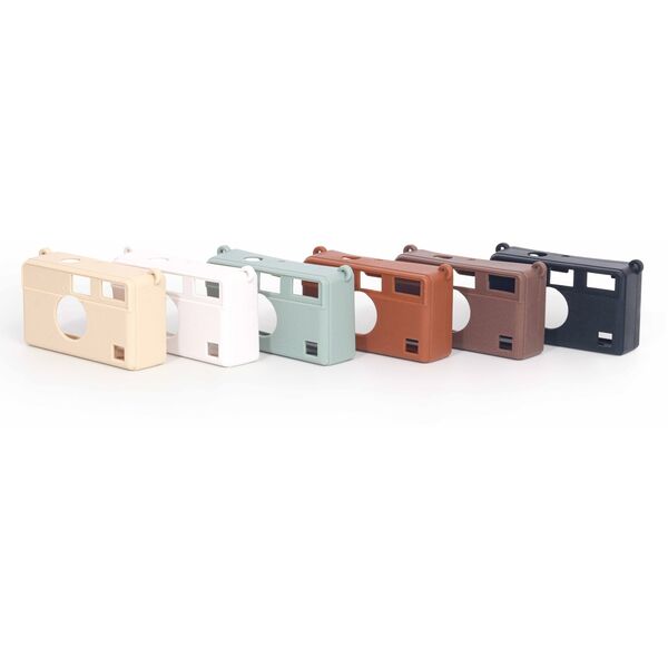 Futerał Etui Pokrowiec Case Silikon Kodak Ektar / H35 / H35n / Ultra F9 / Brązowy