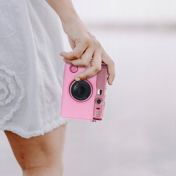 Futerał Etui Pokrowiec Do Fujifilm Instax Mini Evo / Różowy