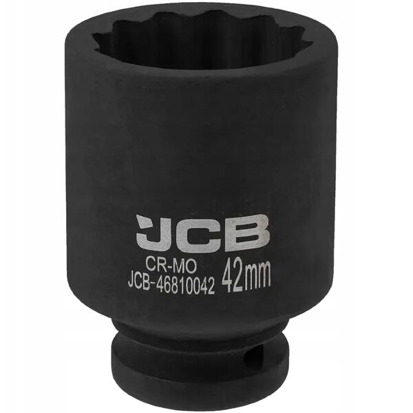 JCB Βαθύ κρουστικό καρυδάκι 3/4" 42mm (12-γωνιακό)