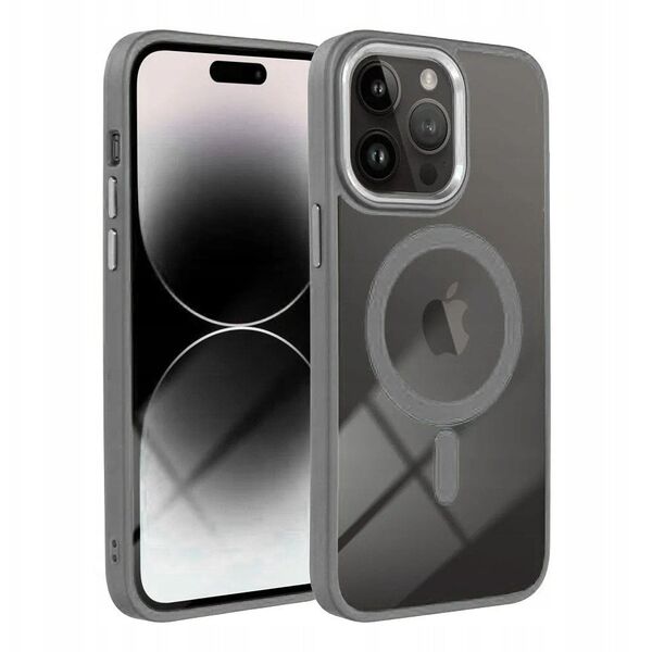 Θήκη COLOR EDGE MAG COVER συμβατή με MagSafe για IPHONE 16 Pro τιτάνιο γκρι