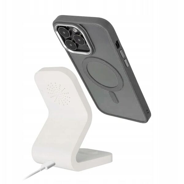 Θήκη COLOR EDGE MAG COVER συμβατή με MagSafe για IPHONE 16 Pro τιτάνιο γκρι