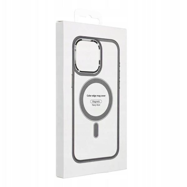 Θήκη COLOR EDGE MAG COVER συμβατή με MagSafe για IPHONE 16 Pro τιτάνιο γκρι