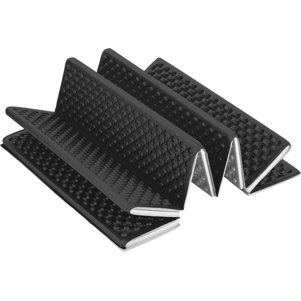 NC17103 KARIMATA SKŁADANA TURYSTYCZNA Z PODBICIEM ALUMINIOWYM + XPE 195 CM CZARNA NILS CAMP