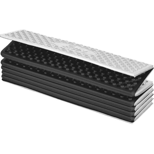NC17103 KARIMATA SKŁADANA TURYSTYCZNA Z PODBICIEM ALUMINIOWYM + XPE 195 CM CZARNA NILS CAMP