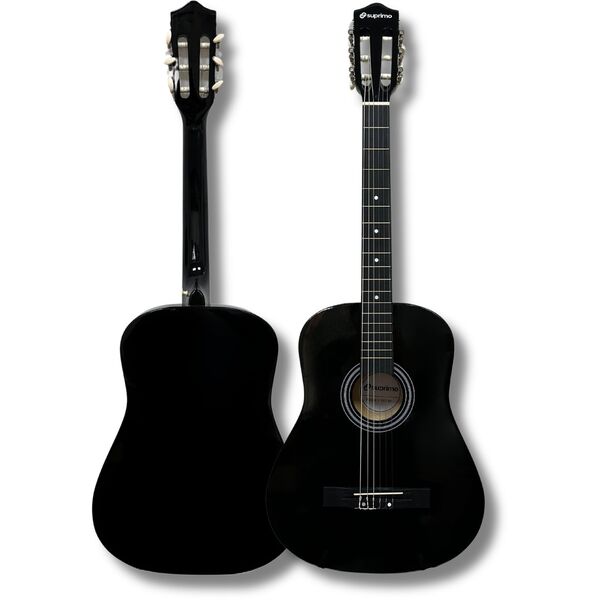 SUPRIMO CGS1 BK gitara klasyczna 4/4 czarna do nau