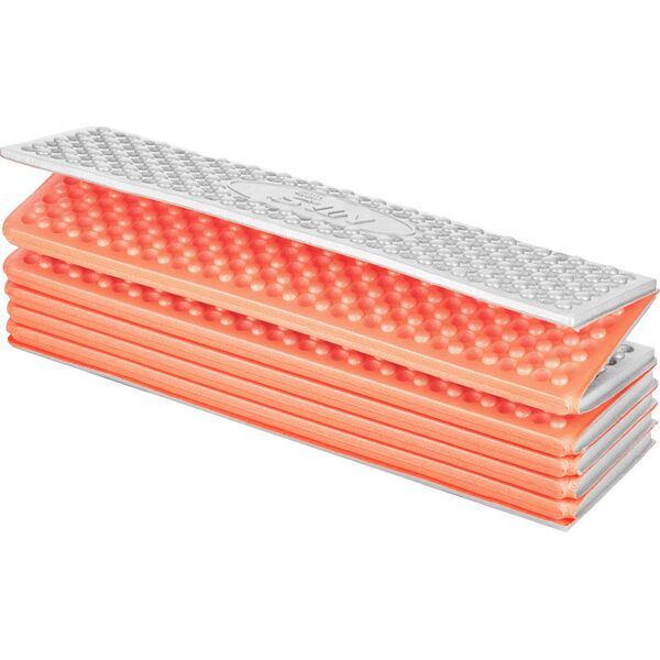NC17103 KARIMATA SKŁADANA TURYSTYCZNA Z PODBICIEM ALUMINIOWYM + XPE 195 CM POMARAŃCZOWA NILS CAMP