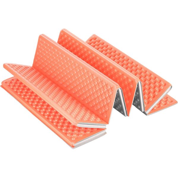 NC17103 KARIMATA SKŁADANA TURYSTYCZNA Z PODBICIEM ALUMINIOWYM + XPE 195 CM POMARAŃCZOWA NILS CAMP