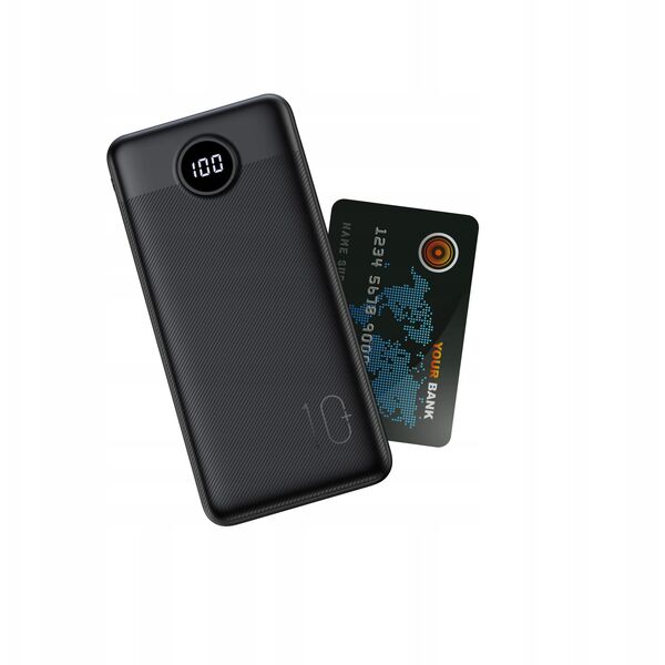 VEGER powerbank 10000 mAh L10 (W1105) czarny EOL