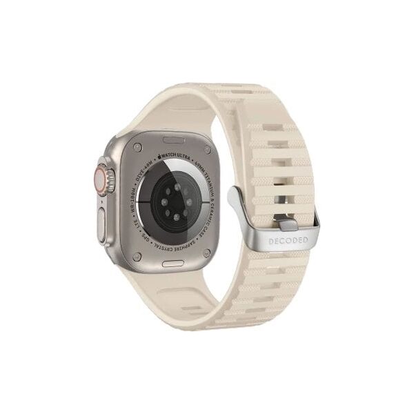 PASEK DECODED ULTRA TRACTION NA APPLE WATCH 42 / 44 / 45 / 49 MM - BIAŁY
