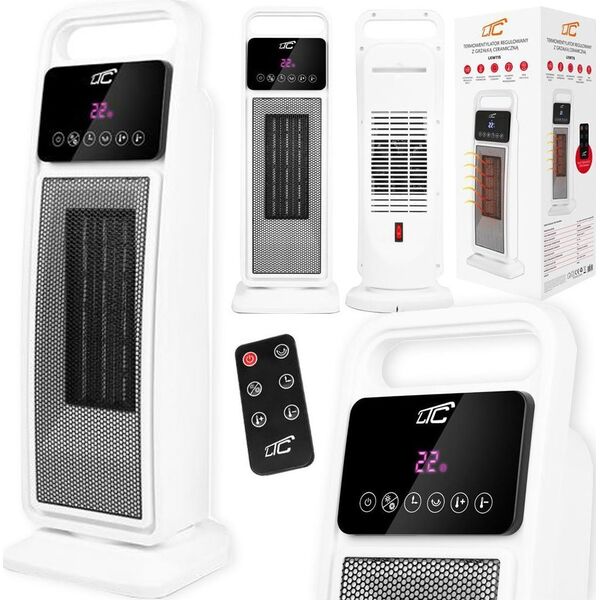 Termowentylator LTC Termowentylator kolumnowy ceramiczny LTC z timerem LCD + pilot