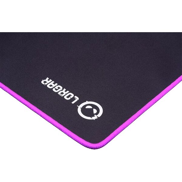 Podkładka Lorgar LORGAR Mousepad Main 315  500mmx420mmx3mm/High-speed/Black retail