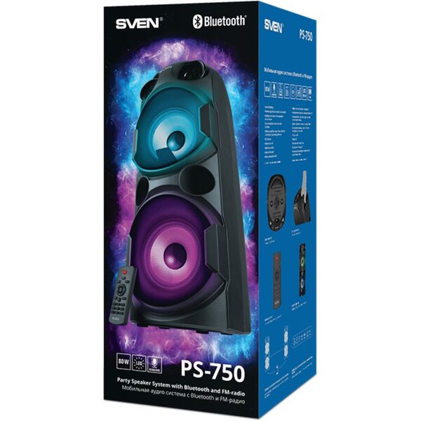 SVEN GŁOŚNIK BLUETOOTH PS-750