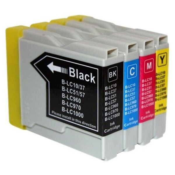 Τόνερ Uprint Brother LC970 BK C M Y ΣΥΣΚΕΥΑΣΙΑ 4