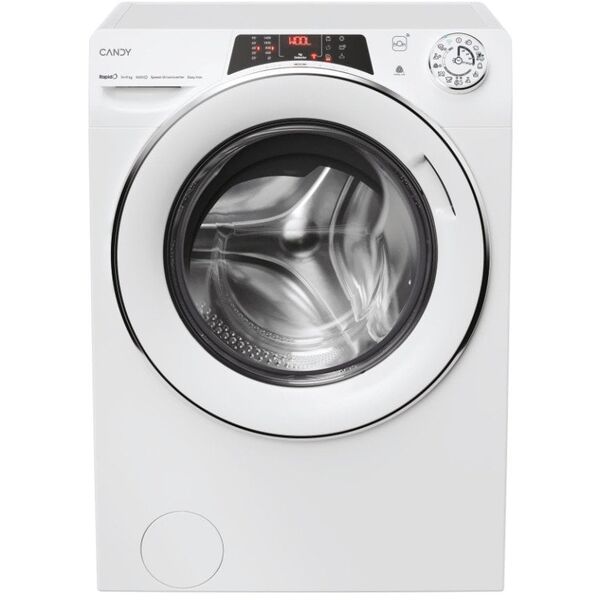 Candy Washing Machine with Dryer | ROW41494DWMCT-S | Energy efficiency class A/F | Front loading | Washing capacity 14 kg | 1400 RPM | Depth 67 cm | Width 60 cm | Display | Digit | Drying system | Drying capacity 9 kg | Steam function | White