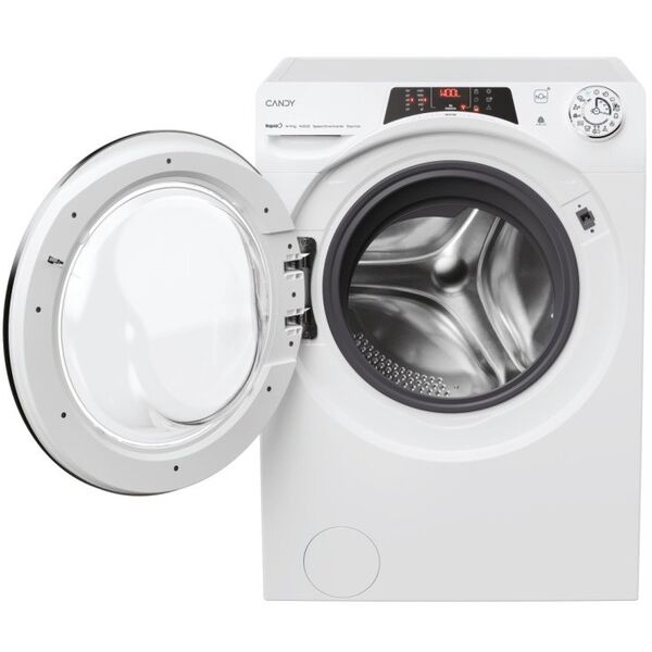 Candy Washing Machine with Dryer | ROW41494DWMCT-S | Energy efficiency class A/F | Front loading | Washing capacity 14 kg | 1400 RPM | Depth 67 cm | Width 60 cm | Display | Digit | Drying system | Drying capacity 9 kg | Steam function | White