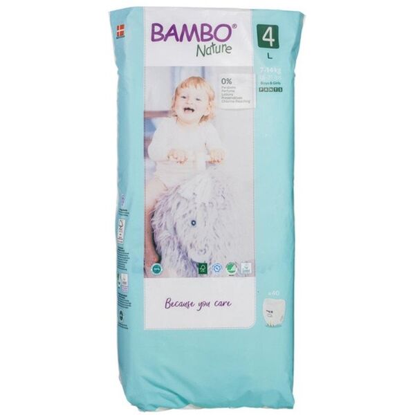 Abena BAMBO kelnaitės 4 7-12kg,40vnt