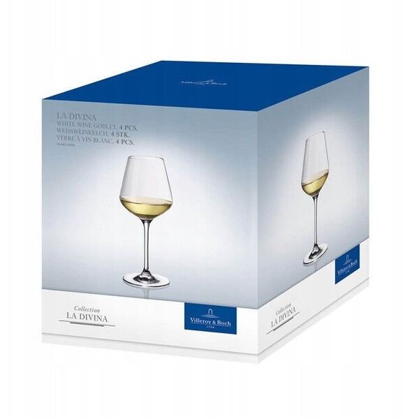 Villeroy & Boch La Divina white wine glass, set of 4