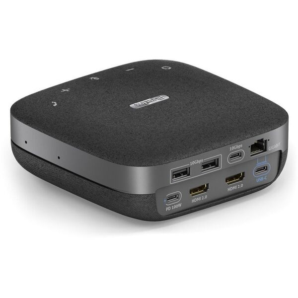 PureLink VL-SD200 stacja dokująca Przewodowa USB 3.2 Gen 2 (3.1 Gen 2) Type-C Czarny