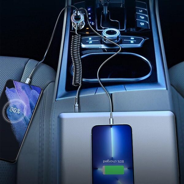 Ładowarka Joyroom JR-CL07 1x USB-A 1x USB-C 3.4 A  (6941237172860)