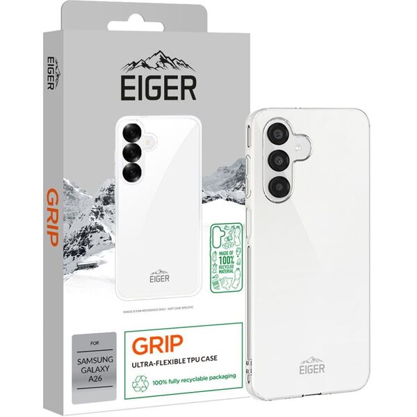Θήκη Eiger Grip GRS Galaxy A26 διάφανη
