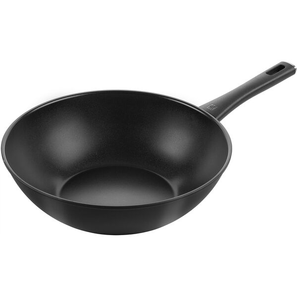 ZWILLING Madura Plus Ceramic Wok, 30 cm round aluminium Titanium-reinforced non-stick coating