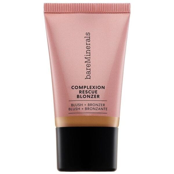 bareMinerals Complexion Rescue Blonzer bronzer i róż do policzków w kremie Kiss of Mauve 15ml