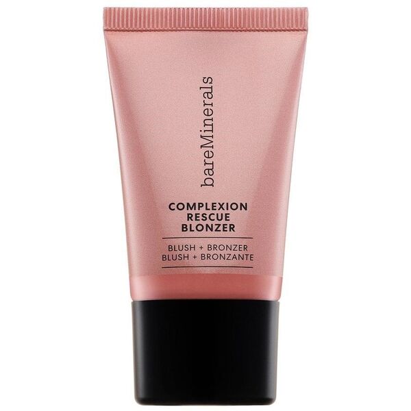 bareMinerals Complexion Rescue Blonzer bronzer i róż do policzków w kremie Kiss of Pink 15ml